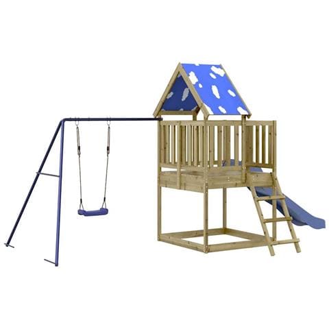 Set da Gioco da Esterno in Legno di Pino Impregnato - Foto 1