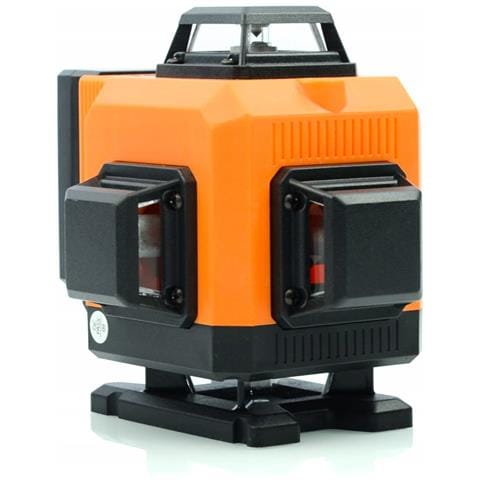 Livella Laser Orange Tiger Rot16l - 16 Linee, Set Con Treppiede 43-120cm, Occhiali Protettivi, Targa Verde, Asta 350cm | Precisione E Versatilità - Foto 2