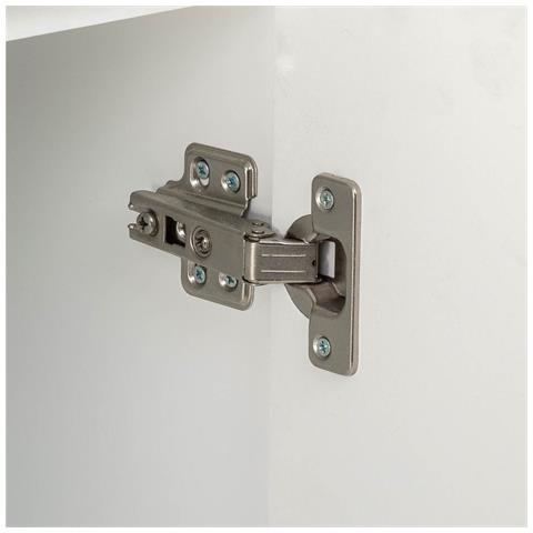 Comodino In Legno Con 1 Cassetto E 1 Anta 45x35x60h Cm - Foto 8