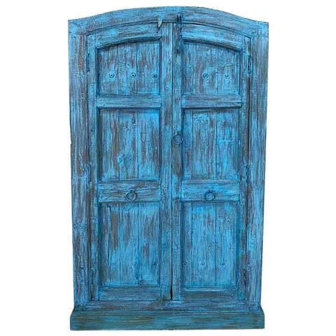 Armadio In Legno Fatto A Mano 90-100x37x170-195h Cm - Foto 2