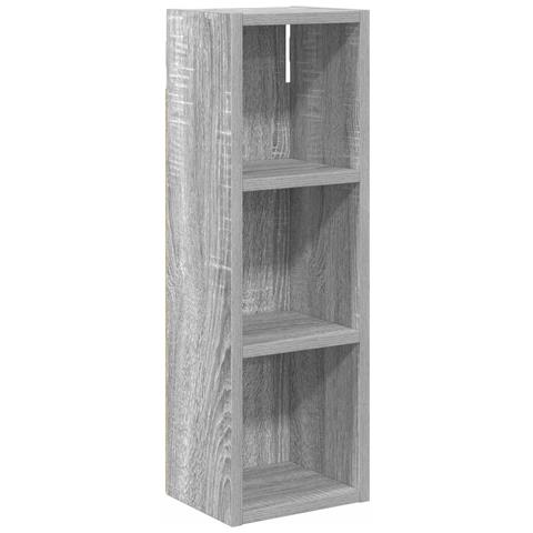 Armadio da bagno a muro Sonoma grigia 20 x 16 x 62,5 cm - Foto 1