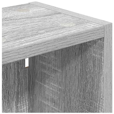Armadio da bagno a muro Sonoma grigia 20 x 16 x 62,5 cm - Foto 9