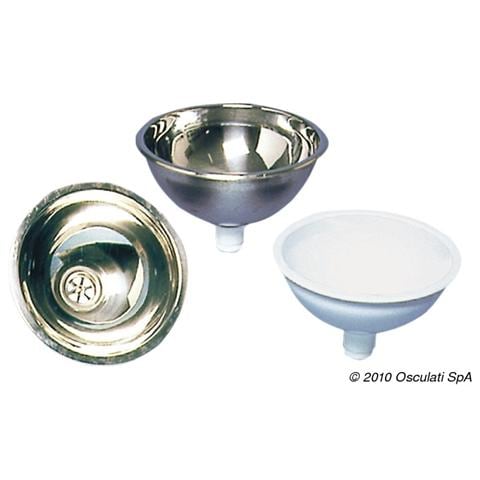 Lavello semisfera inox 260 x 125 mm - Foto 1