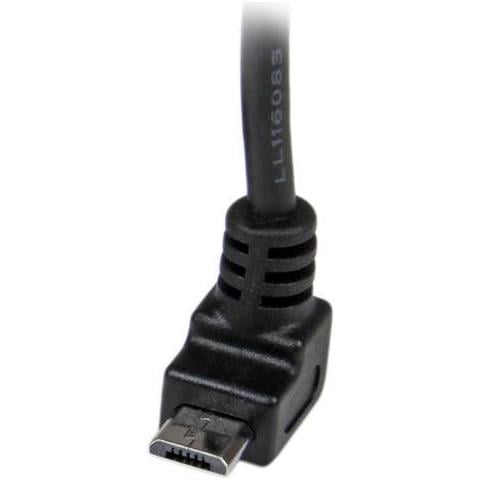 Cavo Adattatore USB A a Micro B angolato da 2m - M / M - Foto 2