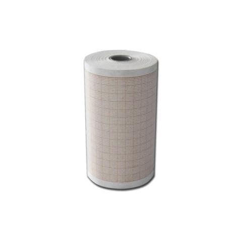 Rotolo Carta Termica Ecg - Griglia Arancione - 80 Mm X 25 M - Foto 1