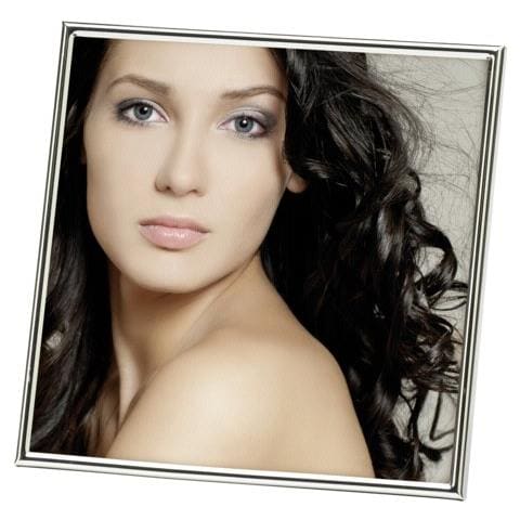 Chloe 20x20 argento Portafoto WD220S - Foto 1