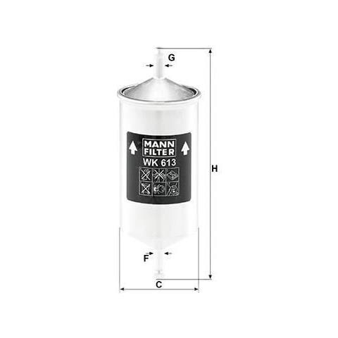 Filtro Benzina Wk613 - Foto 1