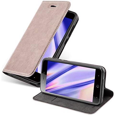 Cadorabo Custodia Compatibile Con Zte Blade A612 In Bruno Caffè - Coperchio Protettiva Con Chiusura Magnetica, Funzione Stand E Tasca Per Le Carte - Foto 1