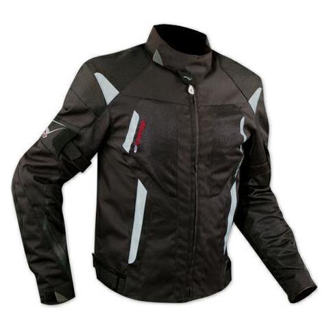 Giacca Moto Tessuto Cordura Mesh Rete Estiva Traforata Protezioni Ce Nero Xl - Foto 1
