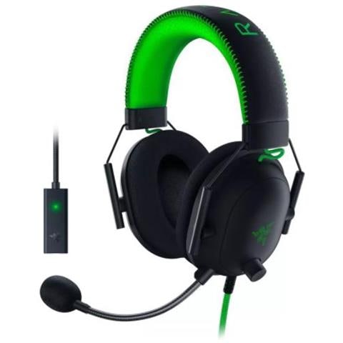 Cuffie Blackshark V2 Special Edition Multipiattaforma, On-ear, Microfono, Nero / verde, Con Cavo, Sì - Foto 2