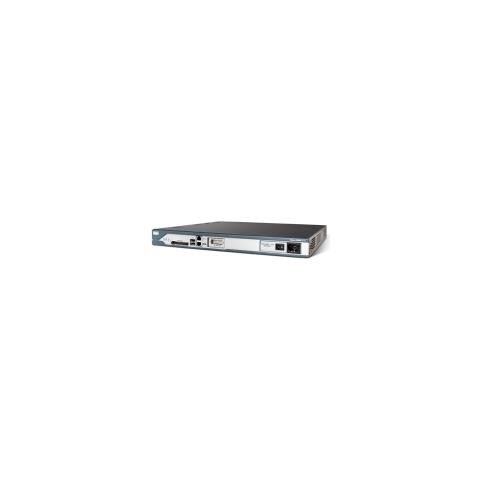 Cisco 2801, Ethernet, Fast Ethernet, SNMP 3, IPSec, DES, 3DES, AES 128, AES 192, & AES 256, 128 MB, 256 MB - Foto 2