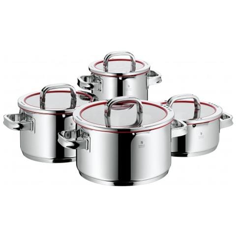 Function 4 set pentole 4pz. con coperchio vetro adat. induz. - Foto 1