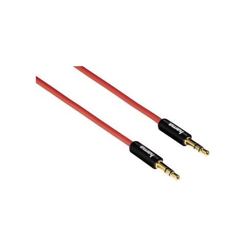 0.5m 3.5mm / 3.5mm 0.5m 3.5mm 3.5mm Rosso cavo audio - Foto 1
