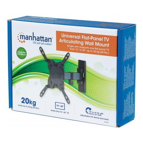 461399 42" Nero supporto da parete per tv a schermo piatto - Foto 6