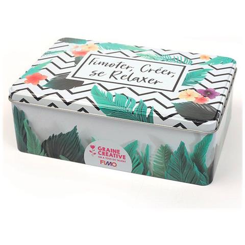 Scatola Metallica Fimo - Tropicale - Foto 1