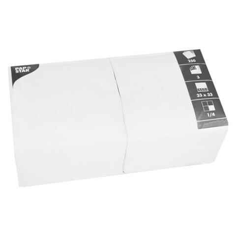 12484 tovagliolo di carta Carta velina Bianco 250 pz - Foto 1