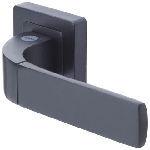 Ypp7bpc Maniglia Per Porta Quadrata 7 Nera Modello Bologna Passaggio Chiave - Foto 1