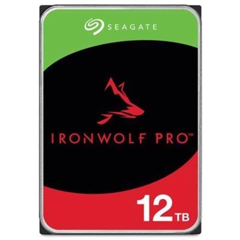 Hard Disk per NAS IronWolf Pro ST12000NT001 12 TB 3.5" Interfaccia SATA 6Gb /s Buffer 256 MB 7200 Rpm - Foto 1