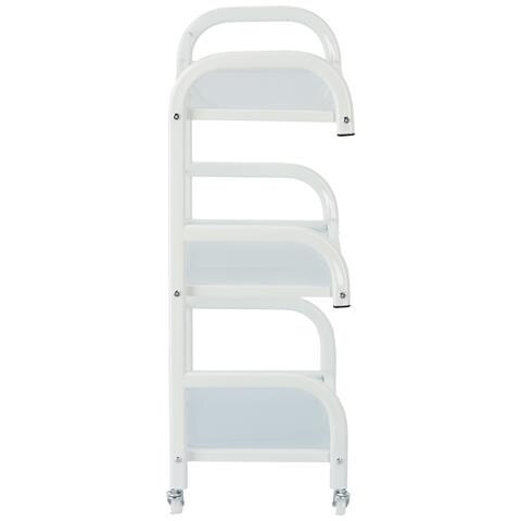 Carrello Da Parrucchiere Estetista Tavolino Su Rotelle Per La Tintura St042 Carrello Con Cassetti - Foto 2