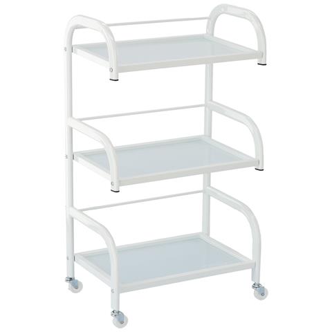 Carrello Da Parrucchiere Estetista Tavolino Su Rotelle Per La Tintura St042 Carrello Con Cassetti - Foto 5