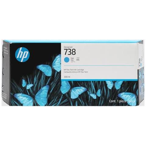 Cartuccia HP 738M (676M6A) Ciano - B02820 - Foto 1