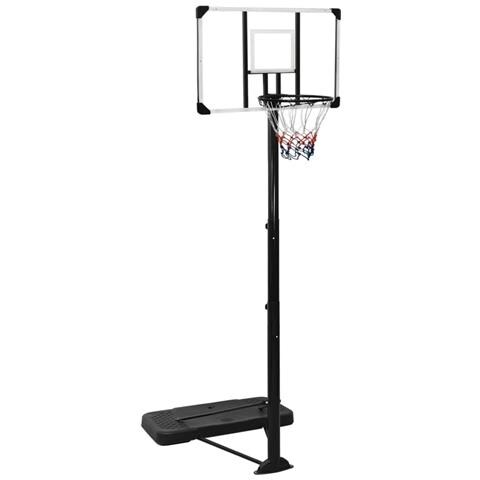 Supporto Per Pallacanestro Trasparente 256-361 Cm Policarbonato - Foto 1