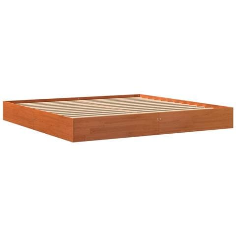 Giroletto Marrone Cera 180x200 Cm In Legno Massello Di Pino - Foto 2
