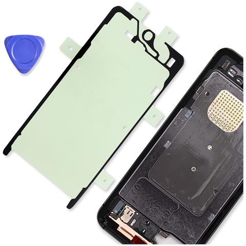 Kit Di Posa Adesivo Schermo S24 Galaxy Ultra Originale, Nero - Foto 4