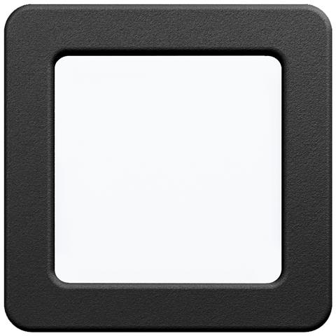 Faretto Ad Incasso Moderno Fueva 5 Acciaio Nero Led Integrato 5,5w 4000k - Foto 1