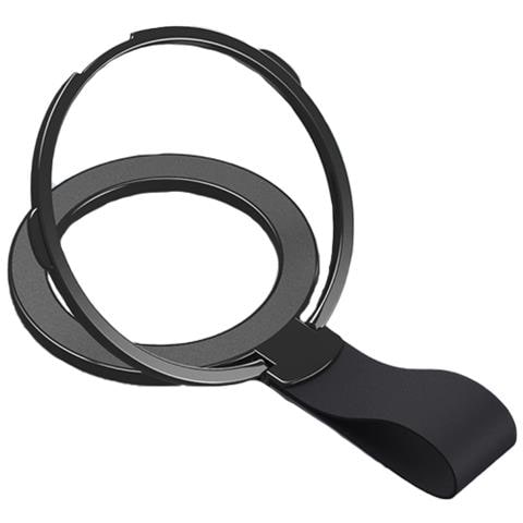 Supporto Magnetico Per Anello Telefonico Per Iphone 12/13/14/15 Black - Foto 1