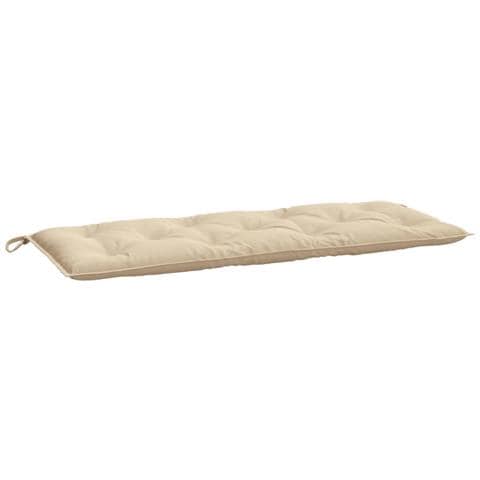 Cuscino Per Panca Beige 120x50x7 Cm In Tessuto Oxford - Foto 2