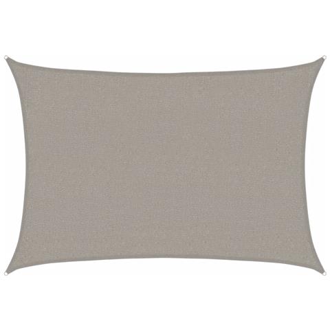 Vela Parasole 160 G /m Rettangolare Grigio Chiaro 2x3 M In Hdpe - Foto 2