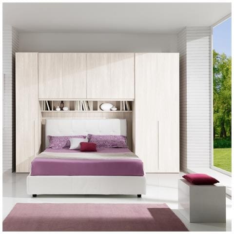 Armadio A Ponte Margi 334x54x245,3 Cm Colore Kiri - Foto 1