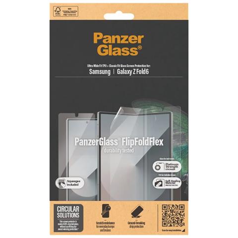 Pellicola Protettiva Per Galaxy Fold 6 Flipfoldflex Edition In Vetro Temperato, Trasparente - Foto 5