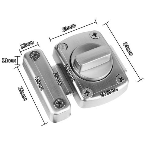 Chiusura Di Sicurezza Per Porta Scorrevole - Chiave Uguale Silver L - Foto 2