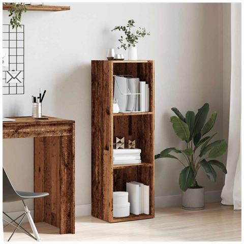 Libreria In Legno Antico 36x30x114 Cm In Legno Multistrato - Foto 3
