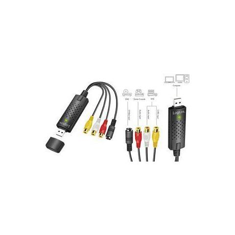 Logilink Usb Adapter Audio/videograbber Black (vg0030a) - Foto 1