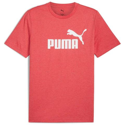 Ess No. 1 Logo Heather Tee 68255011, Uomini, Rosso, Xl - Foto 1