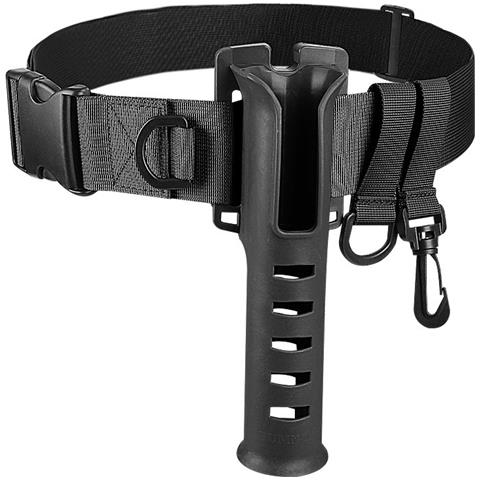 Cintura Da Pesca Tattica Con Porta Canna Black - Foto 1