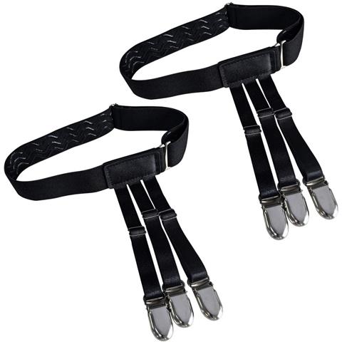 Bretelle Reggicamicia Antiscivolo: Reggicalze Elastiche Con Clip Di Fissaggio Per Un Look Impeccabile - Foto 1