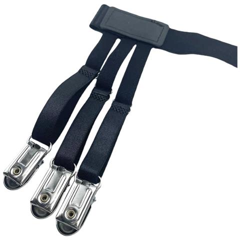 Bretelle Reggicamicia Antiscivolo: Reggicalze Elastiche Con Clip Di Fissaggio Per Un Look Impeccabile - Foto 7