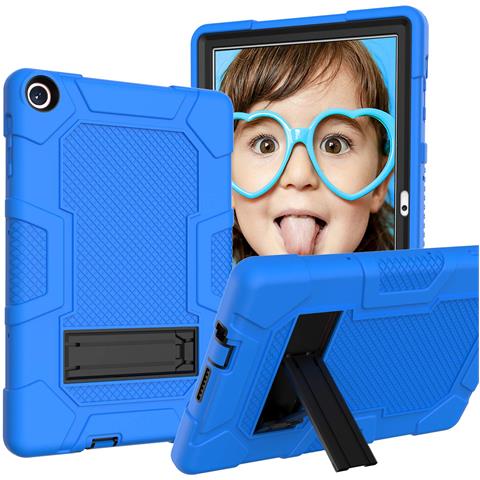 Custodia Per Samsung Galaxy Tab A7 10.4"" Armored Con Supporto Blu - Foto 1