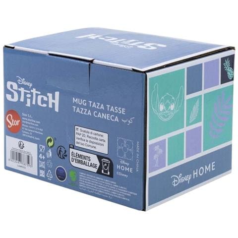 Tazza 325ml 3d Stitch Effetto Noce Di Cocco Collezione Coconut, Marrone - Foto 2