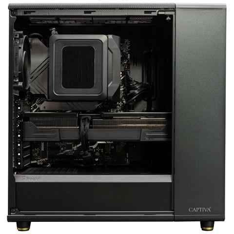 92856 PC /stazione di lavoro AMD Ryzen™ 5 7500F 32 GB DDR5-SDRAM 1 TB SSD NVIDIA GeForce RTX 5070 Windows 11 Home Nero - Foto 6