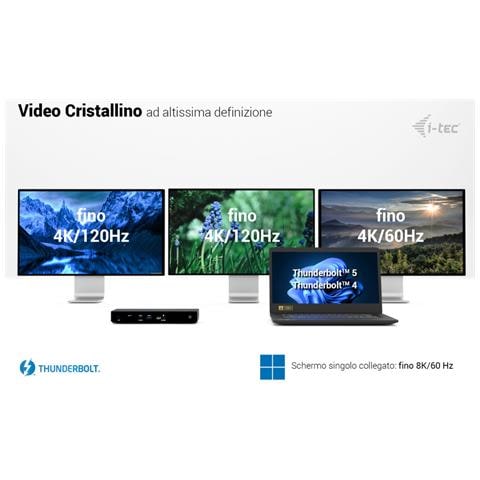 Thunderbolt4 Triple Display Docking Station + Power Delivery 96W - Foto 2