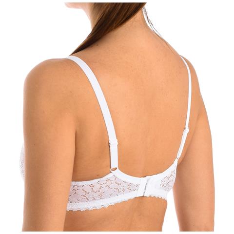 Reggiseno Push-up Con Ferretto E Pizzo Floreale Da Donna 00dfe - Foto 2