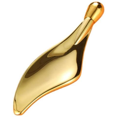 Massaggiatore Occhi In Lega Di Zinco: Rullo Massaggio Viso E Applicatore Di Crema Occhi Gold - Foto 1