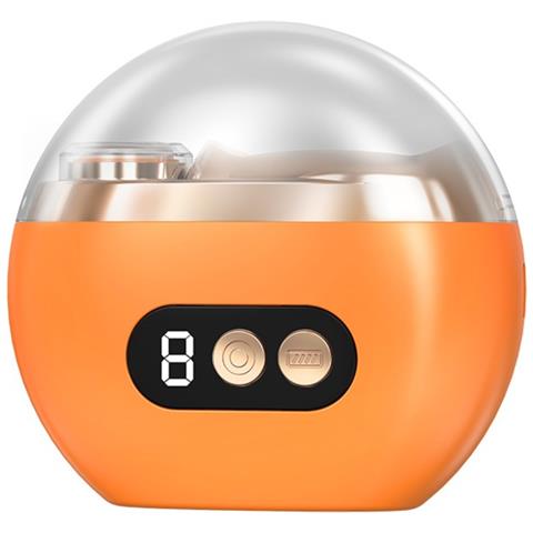 Tagliaunghie Elettrico, Rifinitore E Lucidatore - Lima Automatica Con 3 Velocità, Ricaricabile Via Usb Orange - Foto 1