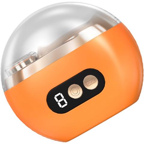 Tagliaunghie Elettrico, Rifinitore E Lucidatore - Lima Automatica Con 3 Velocità, Ricaricabile Via Usb Orange - Foto 4