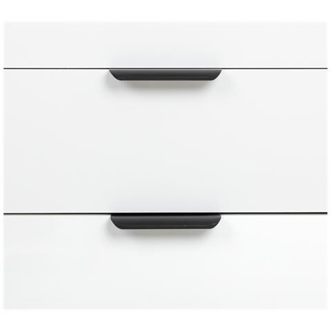 Cassettiera In Legno Bianco 45x35x90 - Foto 8